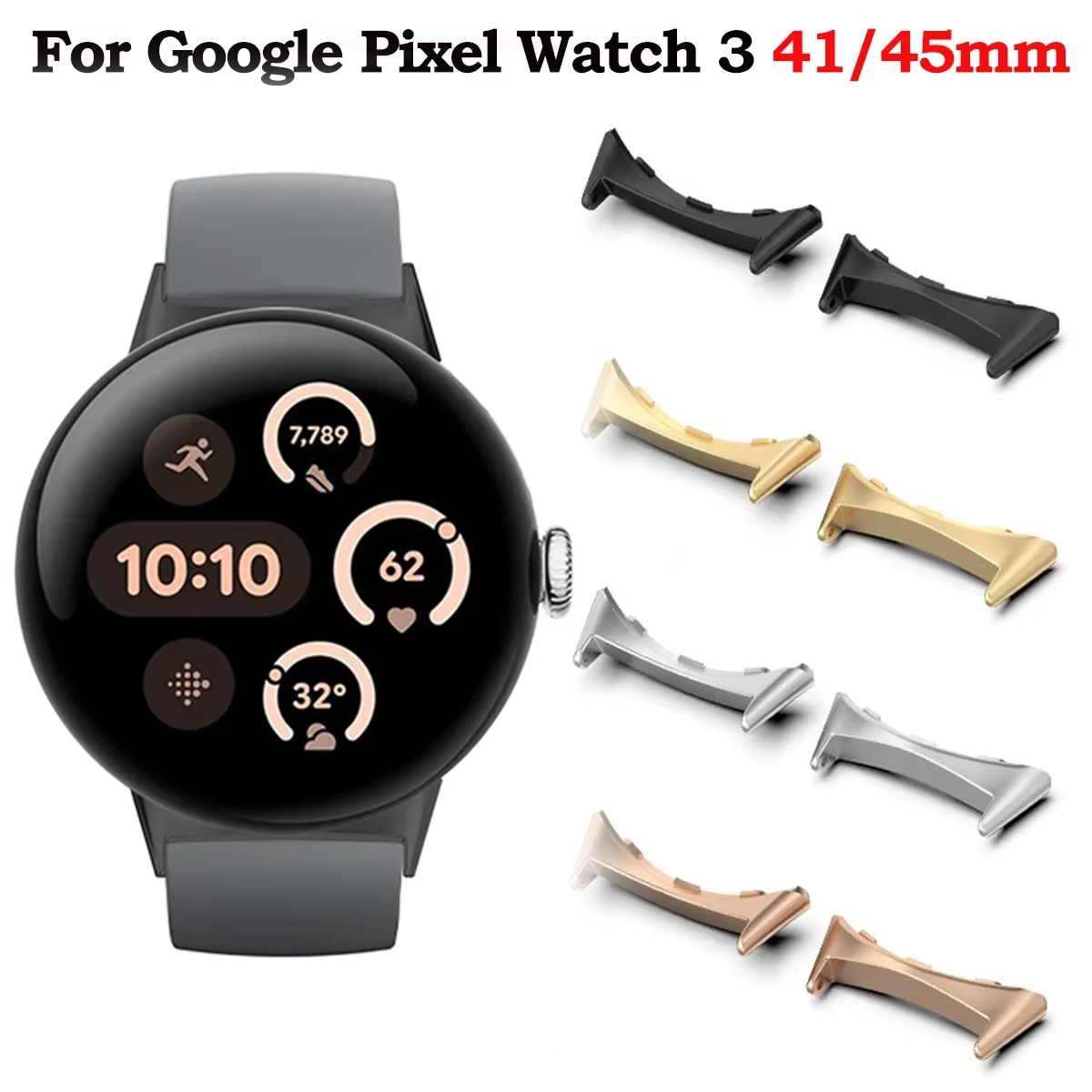 2 szt. Adapter złącza paska ze – Smartwatch Watch Accessories recenzja i cena