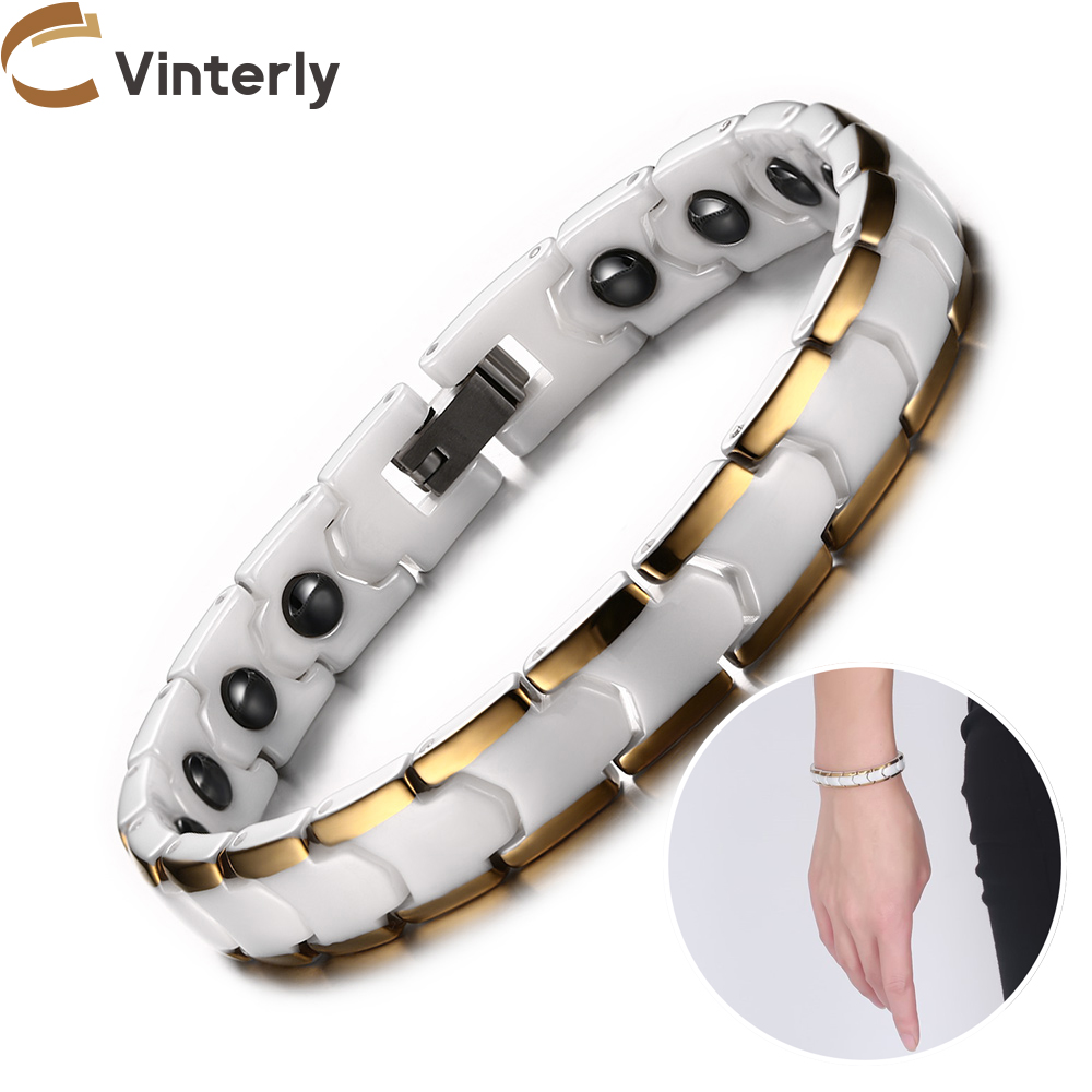 Vinterly Bransoletki dla kobie – Ceramic Link Bracelet recenzja i cena