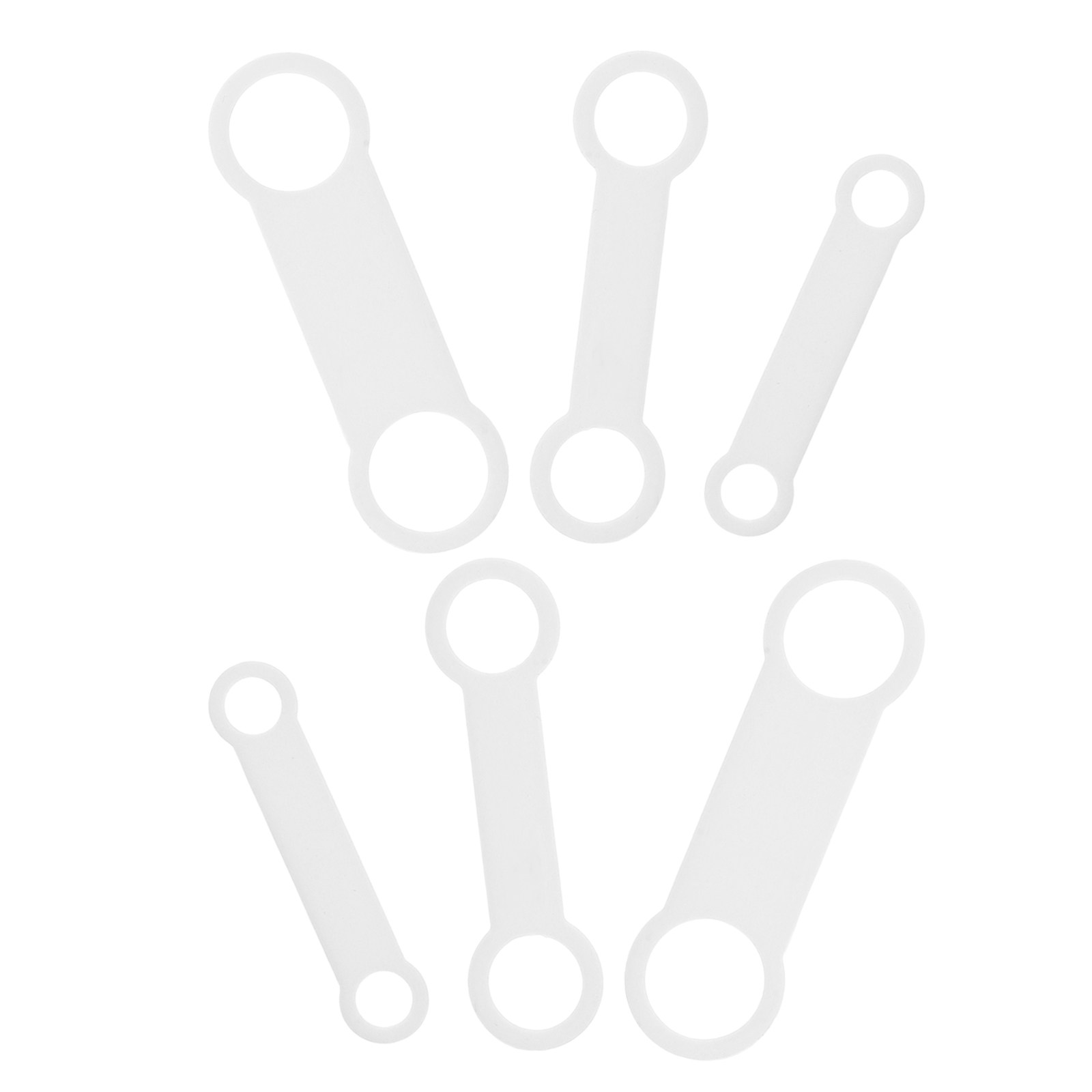 6 szt. silikonowych zawieszek  – Silicone Band Replacement recenzja i cena