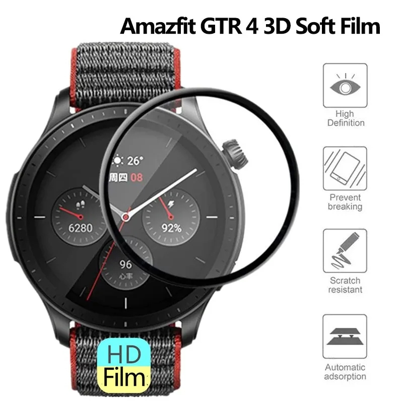 Dla Amazfit GTR 4 osłona ekran – Smartwatch Watch Accessories recenzja i cena